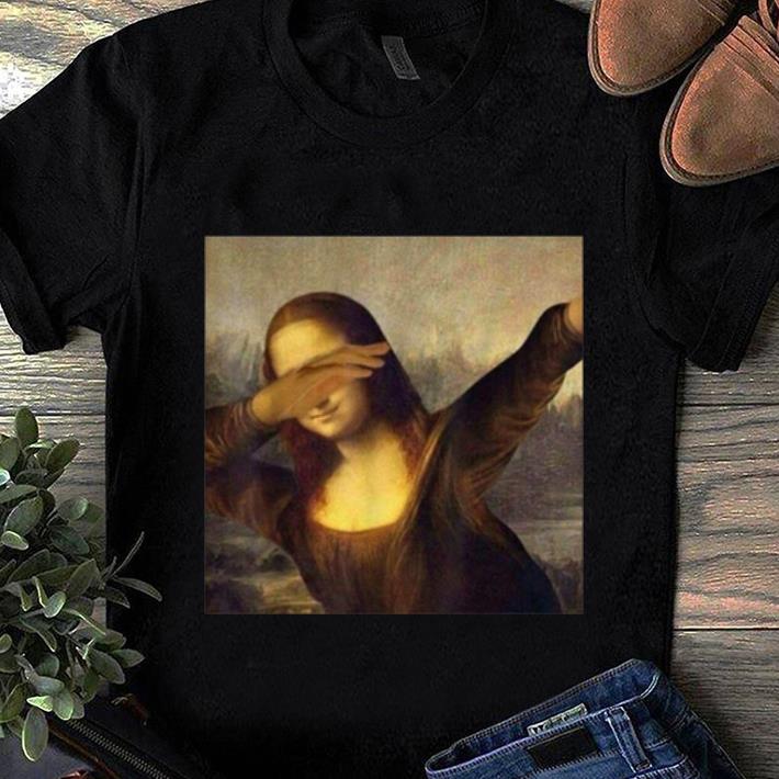 Official Dabbing Mona Lisa La Gioconda Chrissy Insta shirt 1 - Official Dabbing Mona Lisa La Gioconda Chrissy Insta shirt