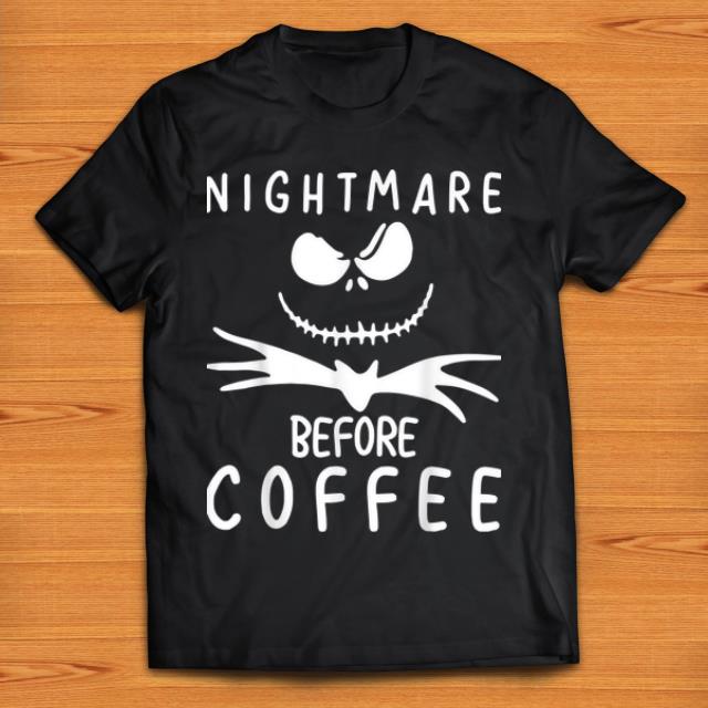 Official Nightmare Before Coffee Funny Halloween shirt 1 - Official Nightmare Before Coffee Funny Halloween shirt