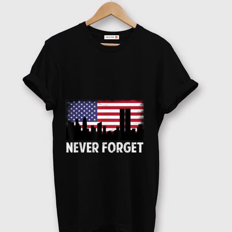 Official Vintage Never Forget Patriotic 911 American Flag shirt 1 - Official Vintage Never Forget Patriotic 911 American Flag shirt