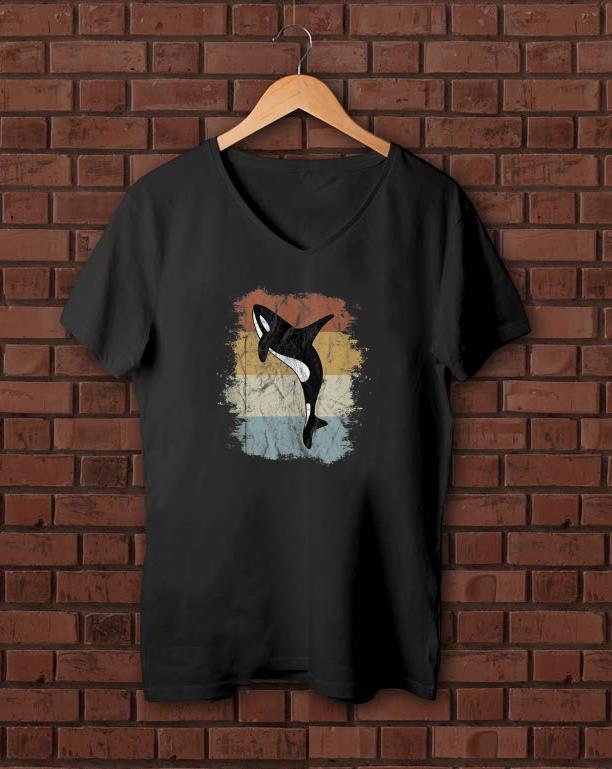 Official Vintage Retro Killer Whale Art Orca Whale Silhouette shirts 1 - Official Vintage Retro Killer Whale Art Orca Whale Silhouette shirts