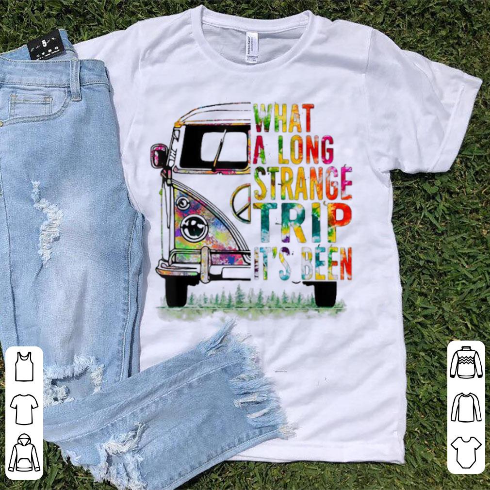 Official What A Long Strange Trip It s Been Hippie Bus shirt 1 - Official What A Long Strange Trip It's Been Hippie Bus shirt