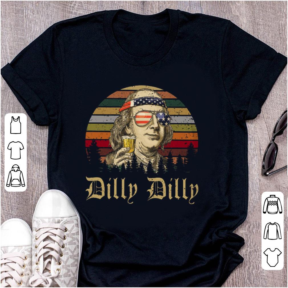 Original Benjamin Franklin Dilly Dilly Vintage shirt 1 - Original Benjamin Franklin Dilly Dilly Vintage shirt