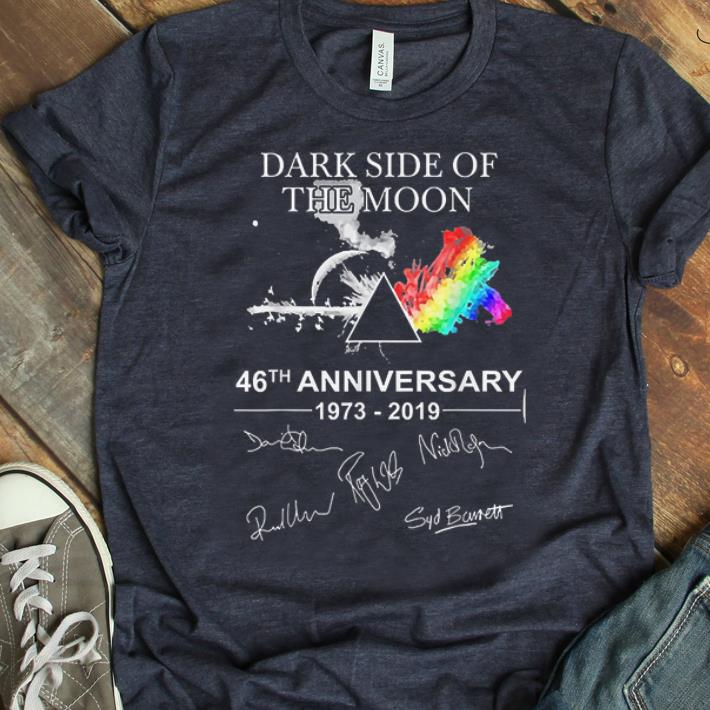 Original Dark Side Of The Moon 46th Anniversary 1973 2019 Signature shirt 1 - Original Dark Side Of The Moon 46th Anniversary 1973 2019 Signature shirt