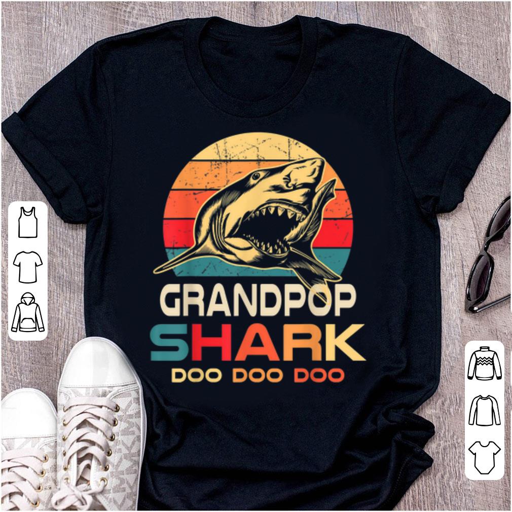 Original Grandpop Shark Doo Doo Doo Vintage shirt 1 - Original Grandpop Shark Doo Doo Doo Vintage shirt