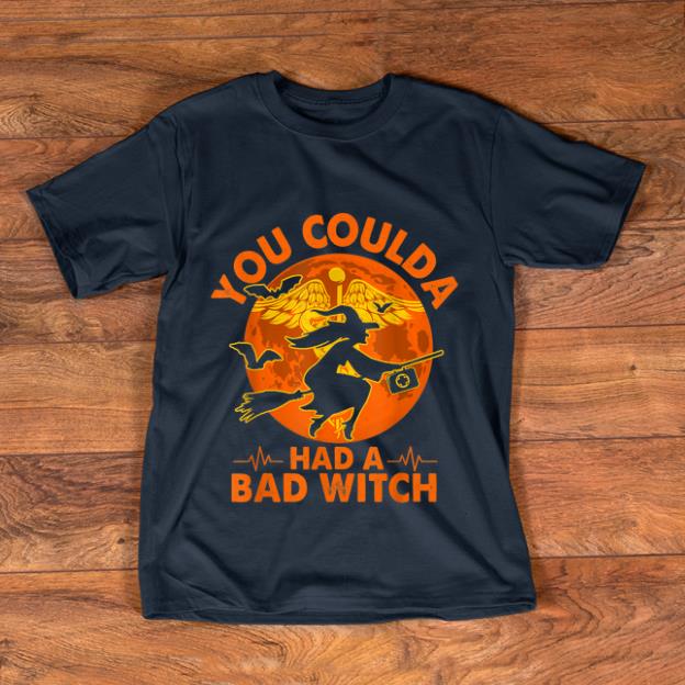 Original Halloween Costume You Coulda Had A Bad Witch Broom Nurse shirt 1 - Original Halloween Costume You Coulda Had A Bad Witch Broom Nurse shirt