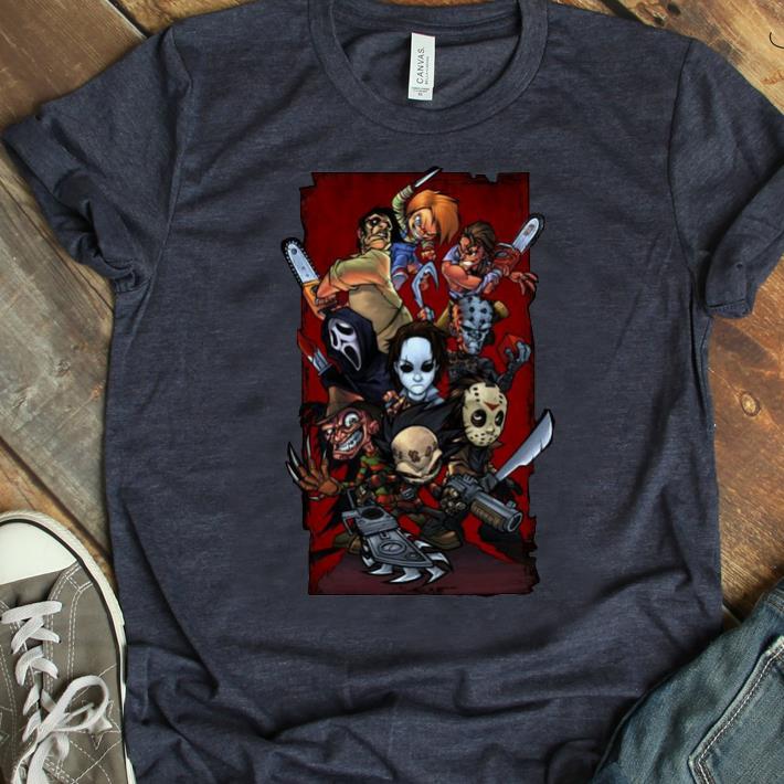 Original Horror Movie Slashers X Reader shirt 1 - Original Horror Movie Slashers X Reader shirt