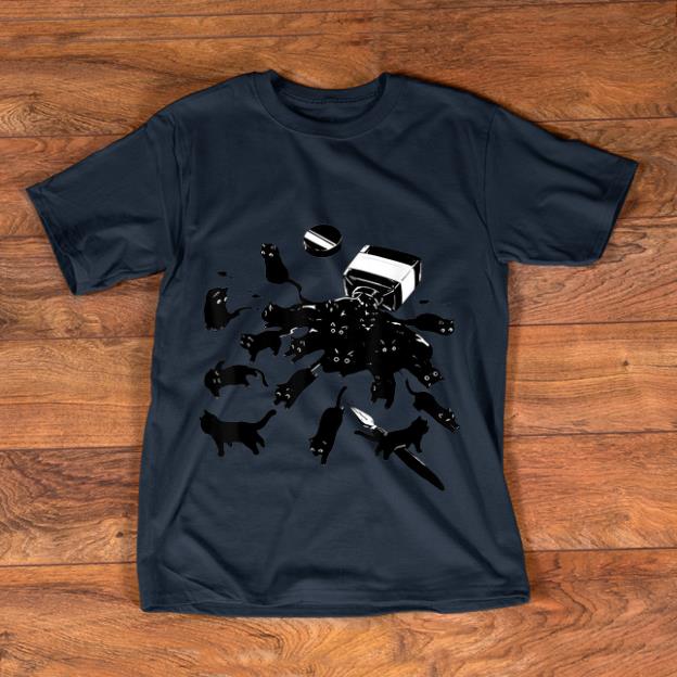 Original Ink Spilled Black Cats Escaping Ink Bottle Halloween Cats shirt 1 - Original Ink Spilled Black Cats Escaping Ink Bottle Halloween Cats shirt