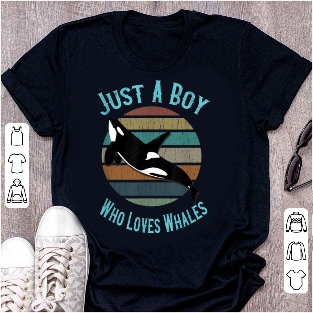 Original Just A Boy Who Loves Whales Orca Killer Whale shirt 1 - Original Just A Boy Who Loves Whales Orca Killer Whale shirt