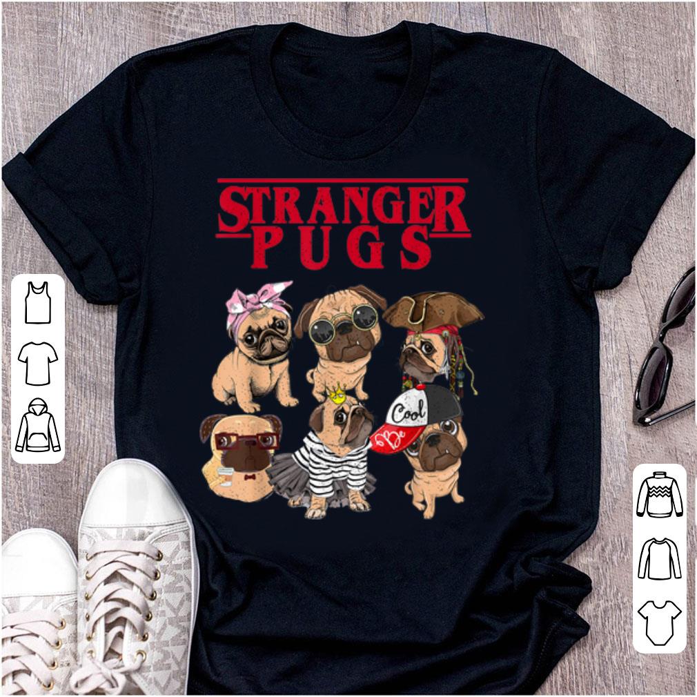 Original Stranger Pugs Things Halloween Costume shirt 1 - Original Stranger Pugs Things Halloween Costume shirt