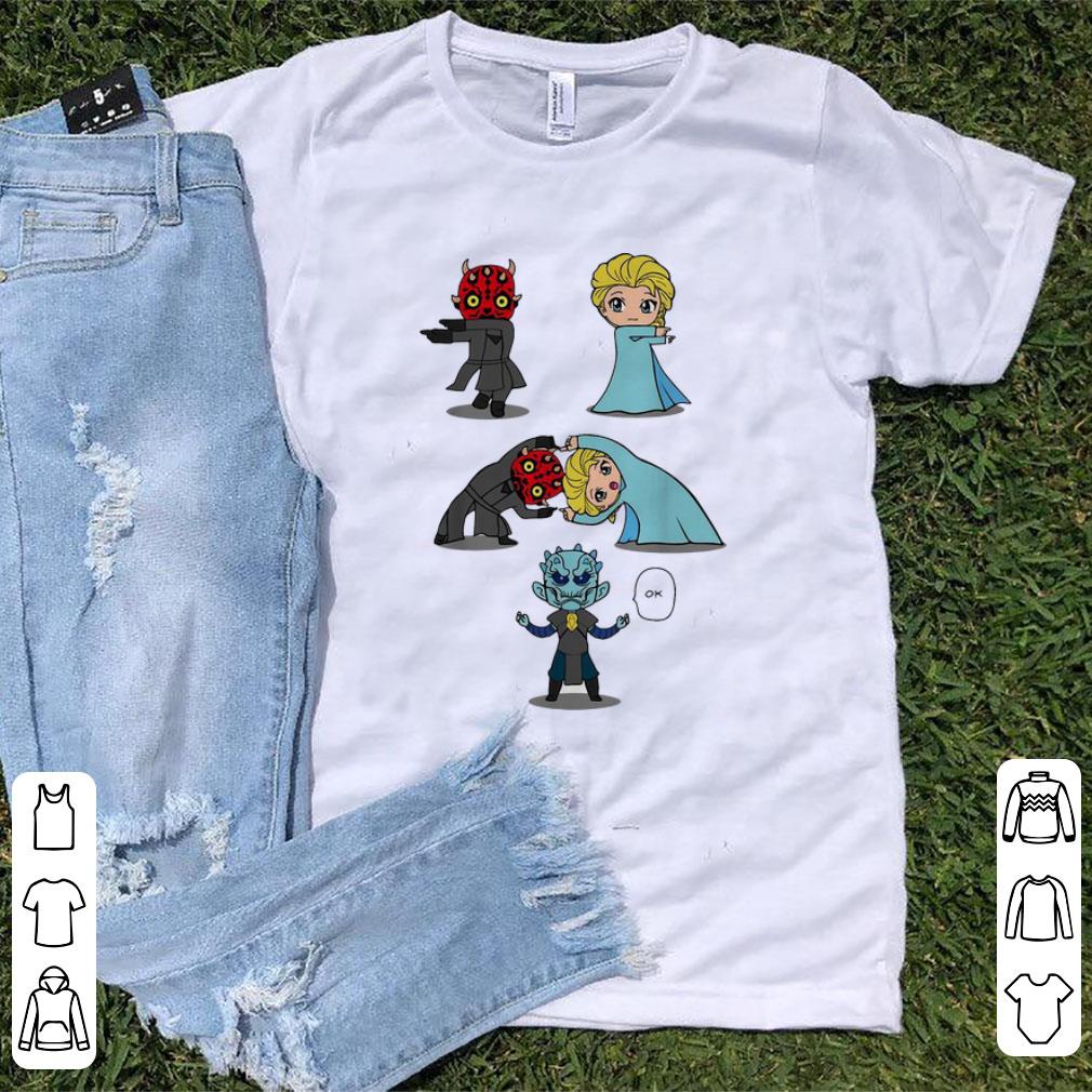Original White Walker And Elsa Princess Combined shirt 1 - Original White Walker And Elsa Princess Combined shirt