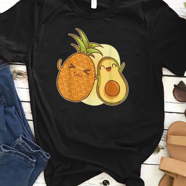 Pineapple Avocado Kawaii shirts 1 - Pineapple & Avocado Kawaii shirts