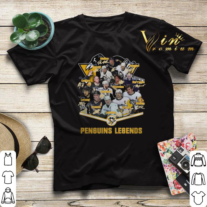 Pittsburgh Penguins Legends Signatures shirt 4 - Pittsburgh Penguins Legends Signatures shirt