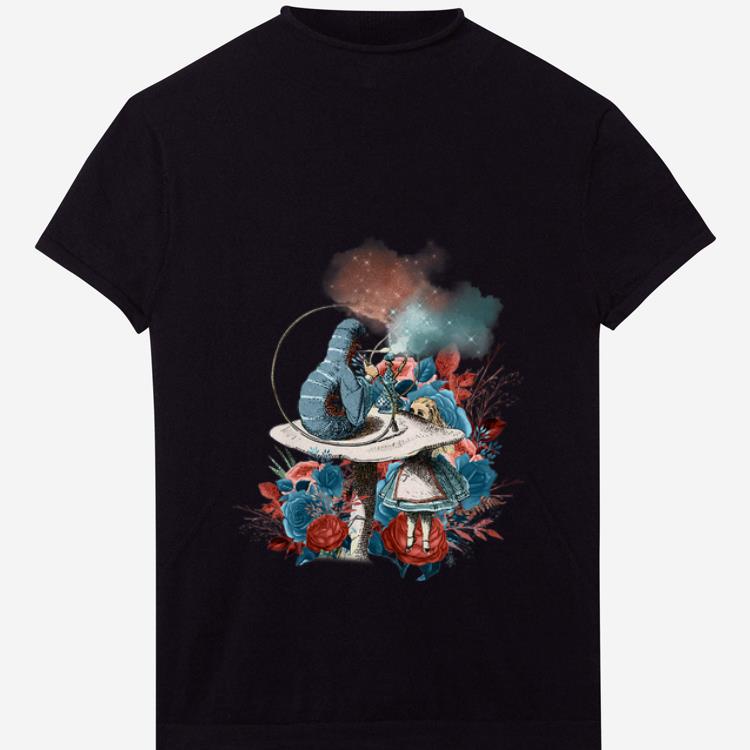 Premium Alice Wonderland Caterpillar Flower Bouquet shirt 1 2 - Premium Alice Wonderland Caterpillar Flower Bouquet shirt