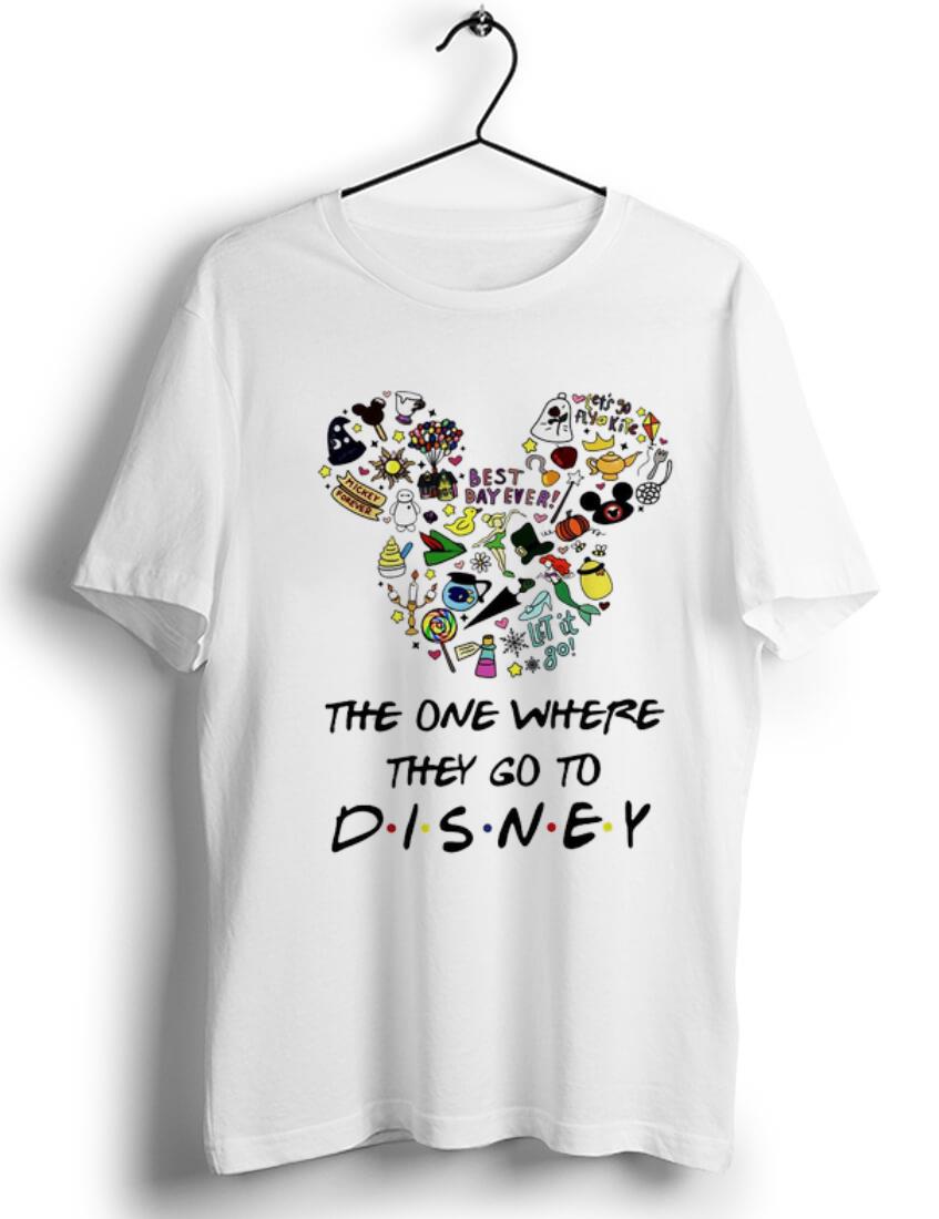 Premium Disney Mickey The One Where they Go To shirt 1 - Premium Disney Mickey The One Where they Go To shirt