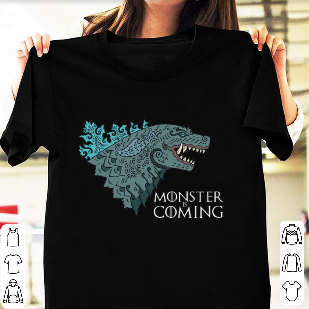 Premium Monster Is Coming Godzilla King Of The Monsters shirt 1 - Premium Monster Is Coming Godzilla King Of The Monsters shirt