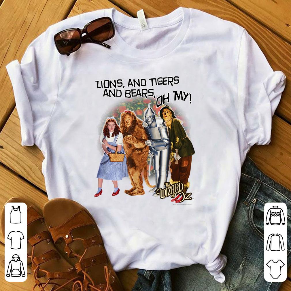Premium The Wizard Of Oz Lions And Tigers And Bears shirt 1 - Premium The Wizard Of Oz Lions And Tigers And Bears shirt