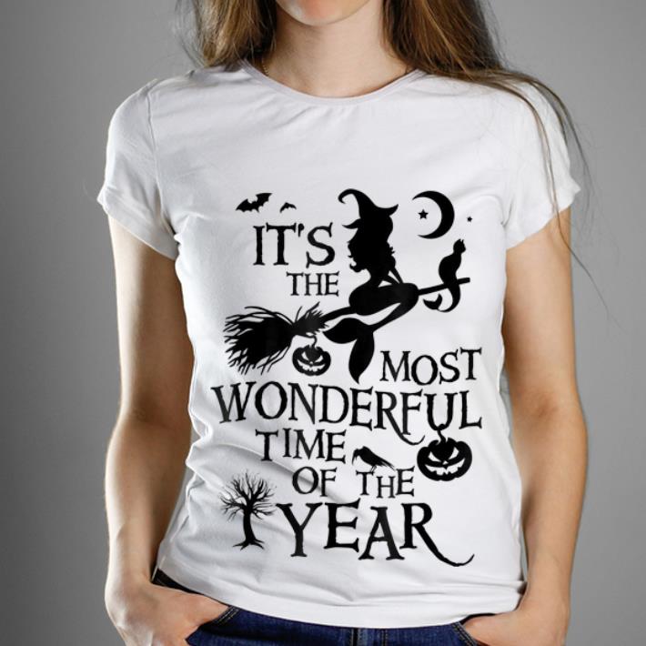Premium Witch It s The Most Wonderful Time of The Year Halloween shirt 1 - Premium Witch It's The Most Wonderful Time of The Year Halloween shirt