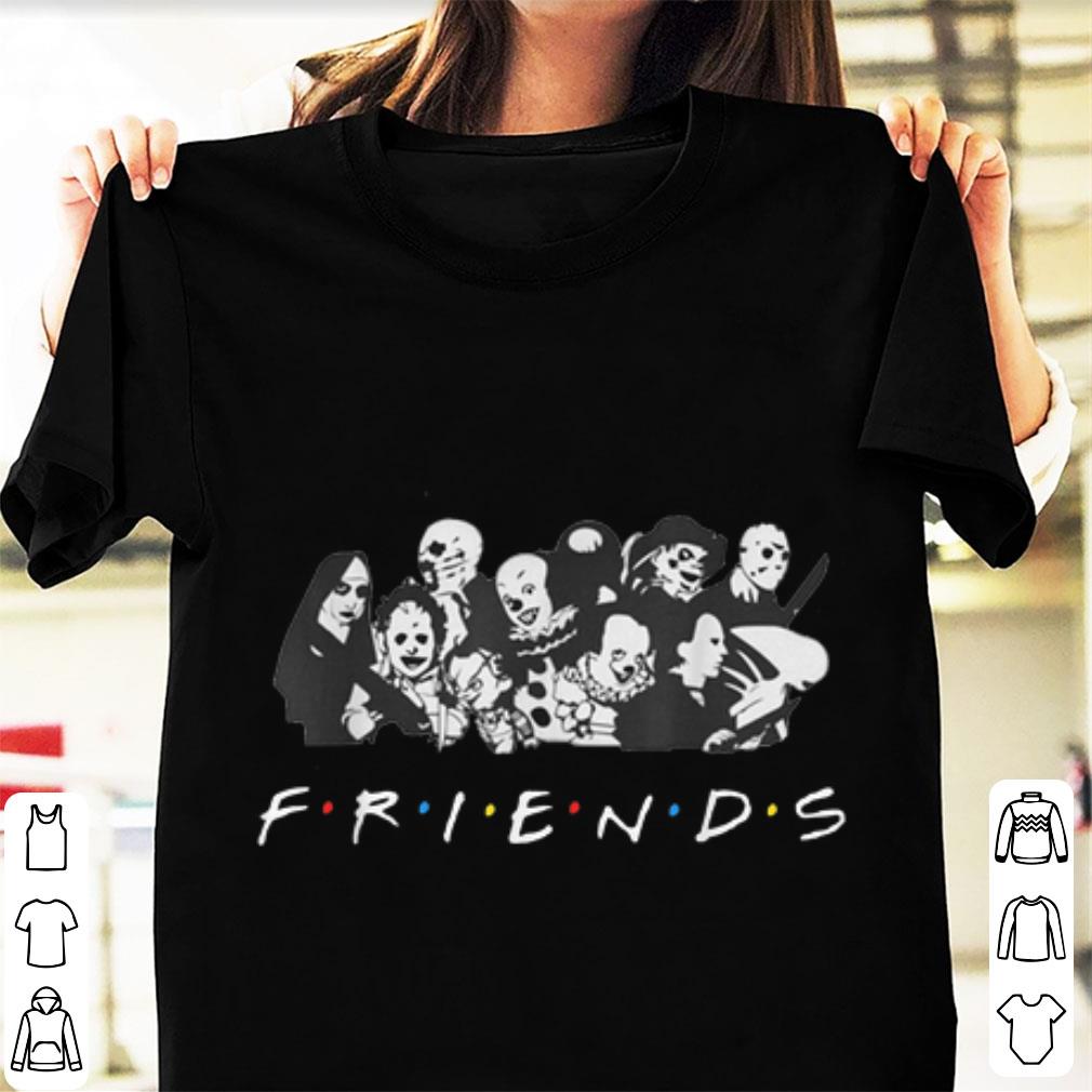 Pretty All Halloween Characters Friends shirt 1 - Pretty All Halloween Characters Friends shirt