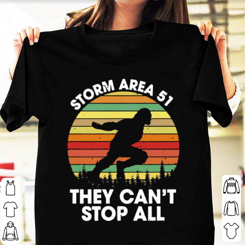 Pretty Bigfoot Storm Area 51 They Can t Stop All Vintage shirt 1 - Pretty Bigfoot Storm Area 51 They Can’t Stop All Vintage shirt