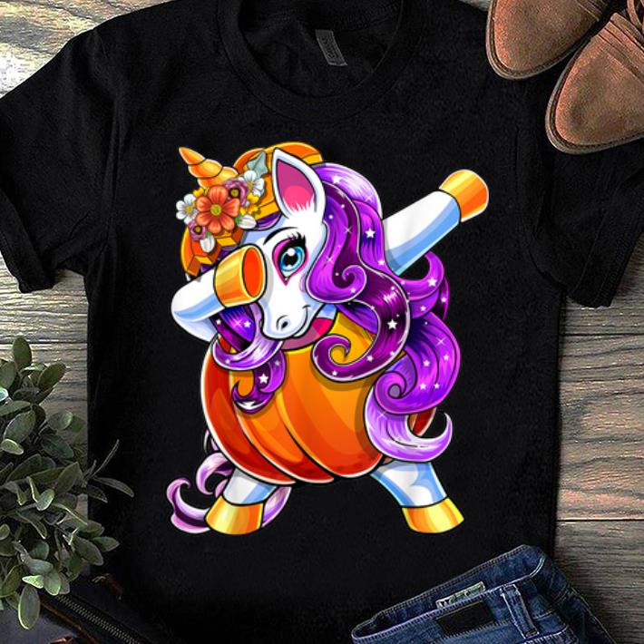 Pretty Halloween Dabbing Unicorn Pumpkin Jack O Lantern Girls Gift shirt 1 - Pretty Halloween Dabbing Unicorn Pumpkin Jack-O-Lantern Girls Gift shirt