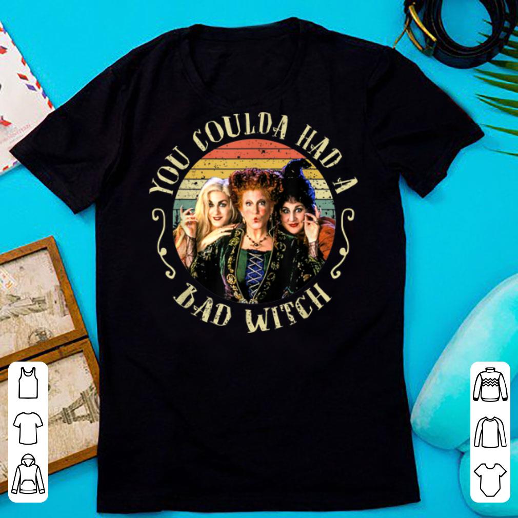 Pretty Halloween Hocus Pocus You Coulda Had A Bad Witch Vintage shirt 1 - Pretty Halloween Hocus Pocus You Coulda Had A Bad Witch Vintage shirt