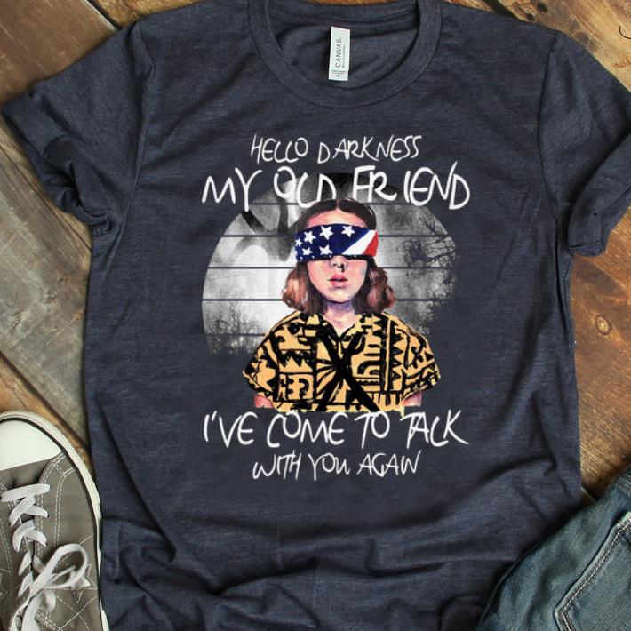 Pretty Hello Darkness My Old Friend I ve Come Talk With You Again Eleven shirt 1 - Pretty Hello Darkness My Old Friend I’ve Come Talk With You Again Eleven shirt