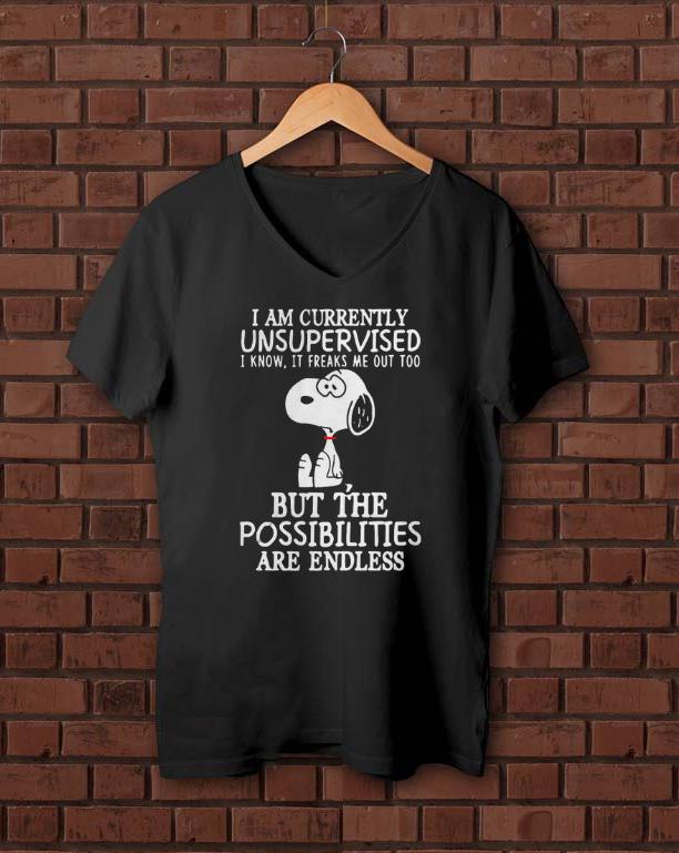 Pretty I Am Currently Unsupervised I Know It Freaks Me Out Too Snoopy shirts 1 - Pretty I Am Currently Unsupervised I Know It Freaks Me Out Too Snoopy shirts