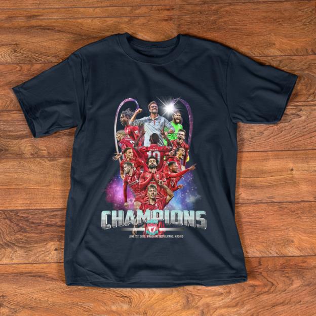 Pretty Liverpool FC Champions Cup 2019 shirt 1 - Pretty Liverpool FC Champions Cup 2019 shirt