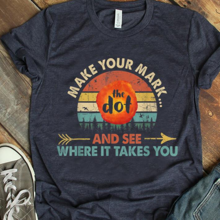 Pretty Vintage International Dot Day The Dot Make Your Mark shirt 1 - Pretty Vintage International Dot Day The Dot Make Your Mark shirt