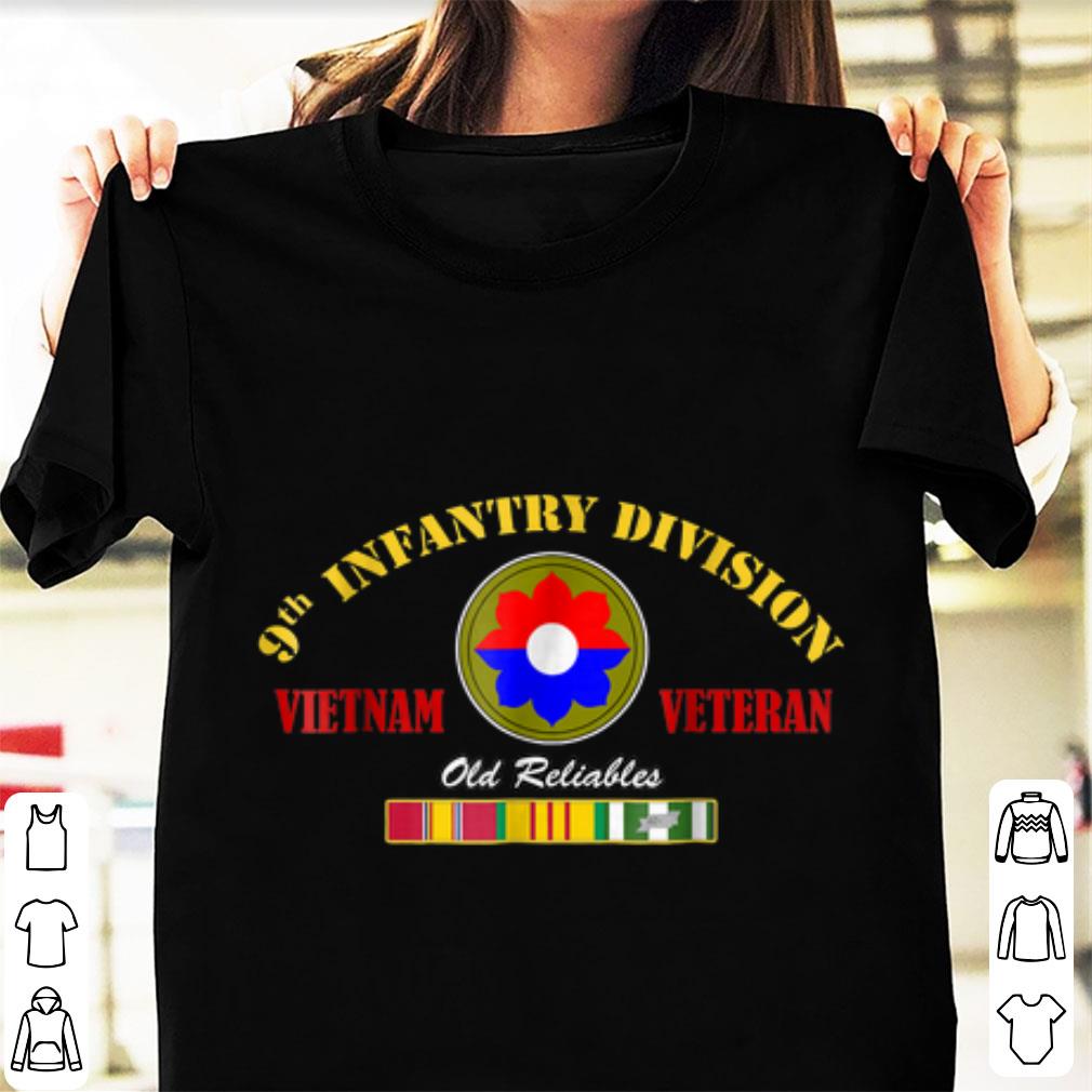 Top 9th Infantry Division Vietnam Veteran Old Reliables shirt 1 - Top 9th Infantry Division Vietnam Veteran Old Reliables shirt