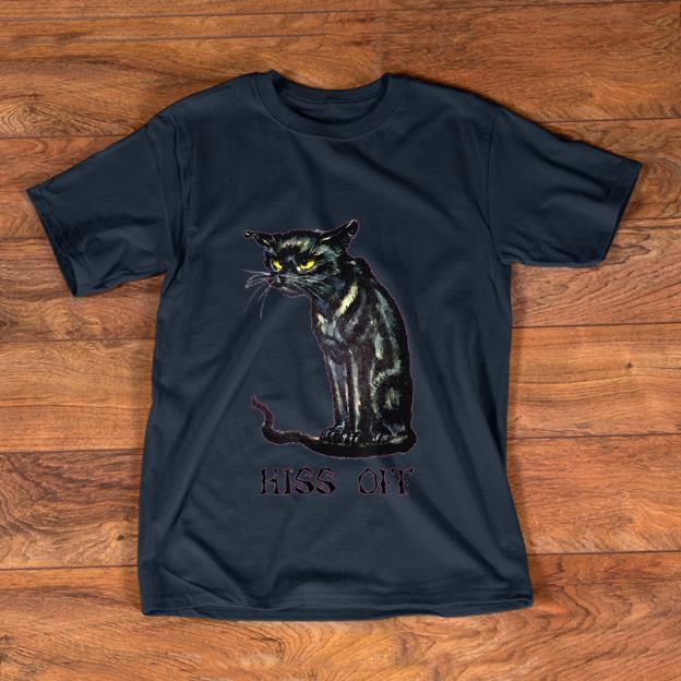 Top Cat Hiss Off Black Cat Halloween shirt 1 - Top Cat Hiss Off - Black Cat Halloween shirt