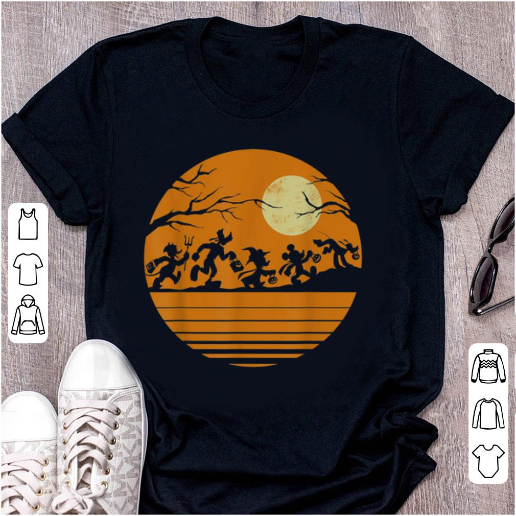 Top Disney Mickey Mouse And Friends Halloween Vintage Moon shirt 1 - Top Disney Mickey Mouse And Friends Halloween Vintage Moon shirt