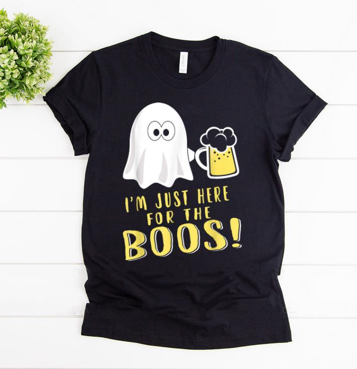 Top Halloween Drinking I m Just Here For The Boos shirt 1 - Top Halloween Drinking - I'm Just Here For The Boos shirt