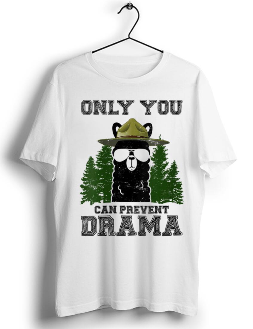 Top Llama Camping Only You Can Prevent Drama shirt 1 - Top Llama Camping Only You Can Prevent Drama shirt