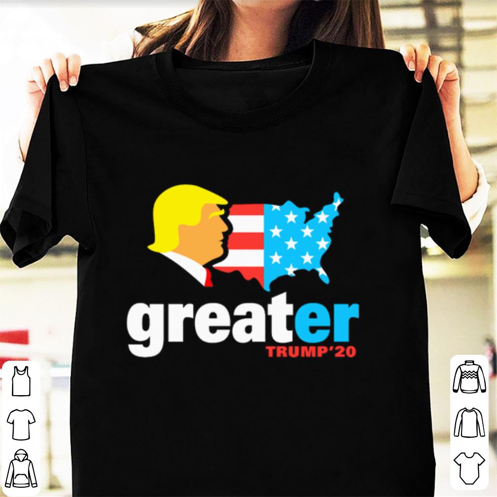 Top Make America Greater Trump 20 Donald Trump shirt 1 - Top Make America Greater Trump'20 Donald Trump shirt