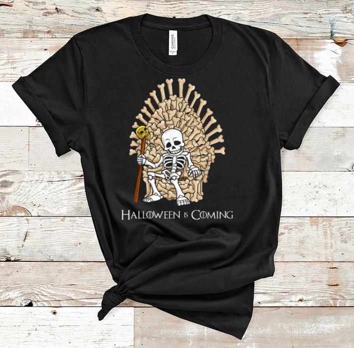 Top Skeleton Bones Throne Halloween shirt 1 - Top Skeleton Bones Throne Halloween shirt