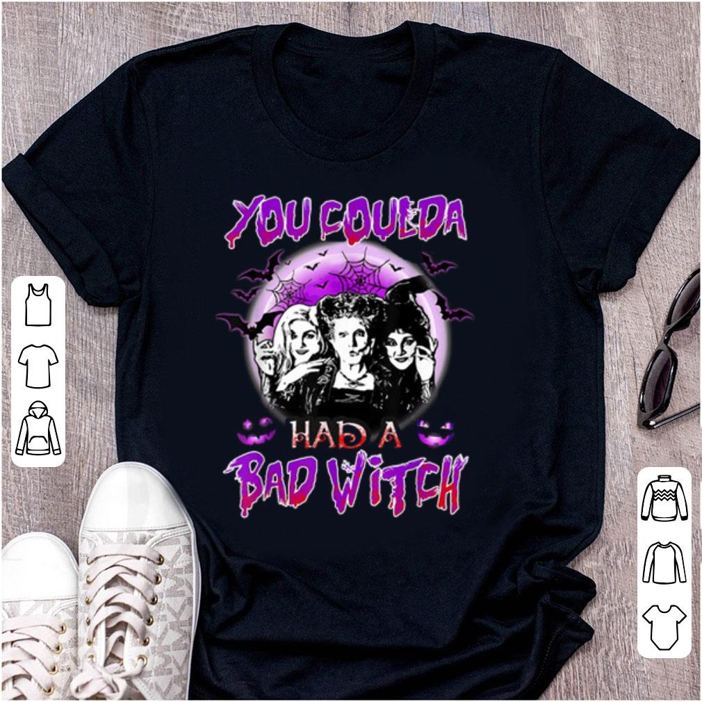 Top You Coulda Had A Bad Witch Sisters Halloween shirt 1 - Top You Coulda Had A Bad Witch Sisters Halloween shirt