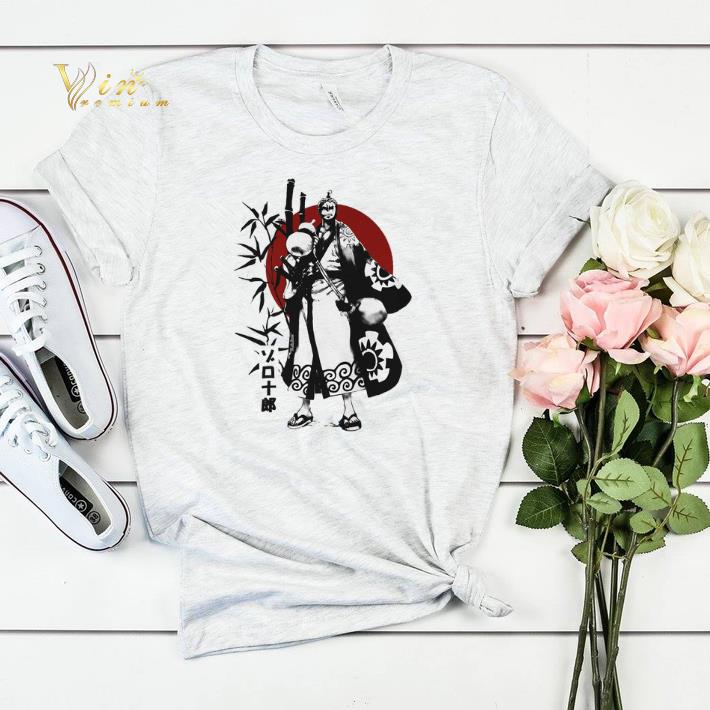 Zoro Wano Kuni One Piece Sunset shirt sweater 4 - Zoro Wano Kuni One Piece Sunset shirt sweater