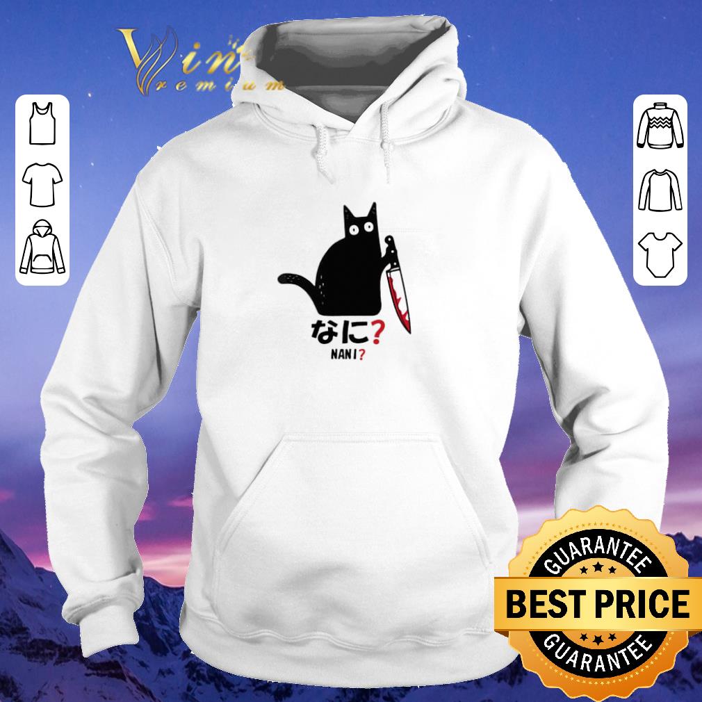 Awesome Cat nani black cat with knife shirt sweater 4 - Awesome Cat nani black cat with knife shirt sweater