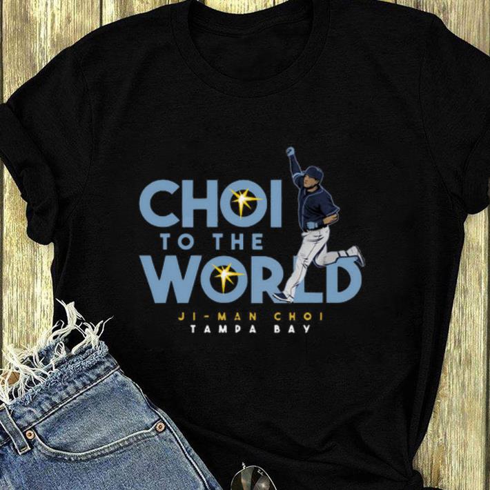 Awesome Choi To The World Ji Man Choi Tampa Bay shirt 4 - Awesome Choi To The World Ji Man Choi Tampa Bay shirt