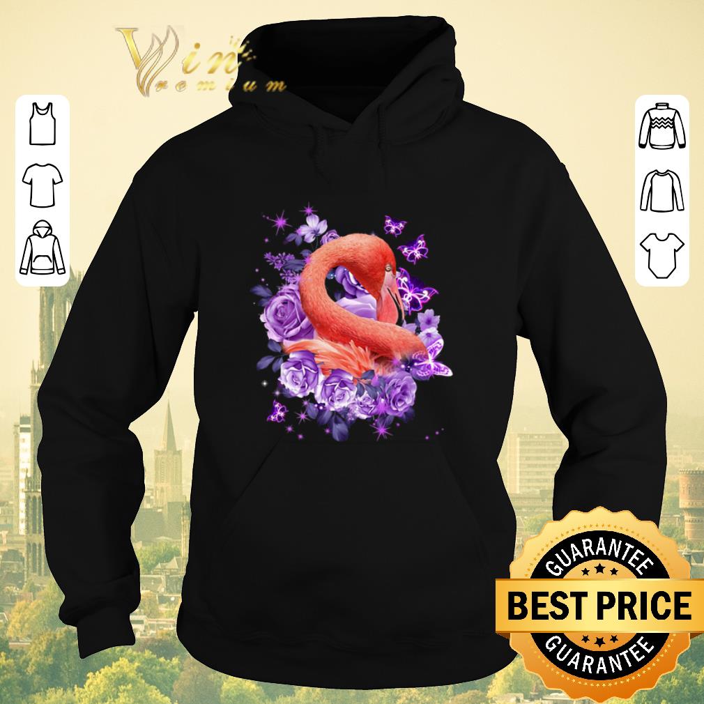 Awesome Flamingo purple flower shirt sweater 4 1 - Awesome Flamingo purple flower shirt sweater