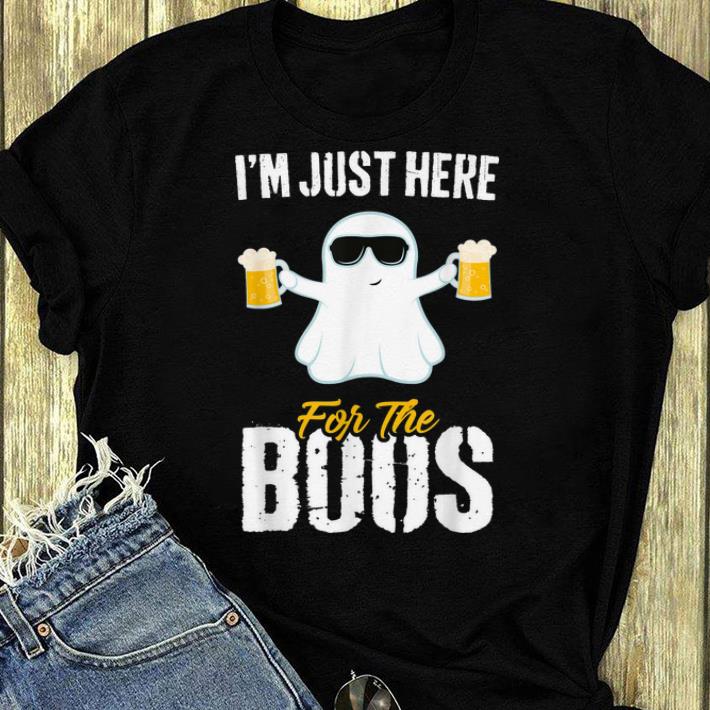 Awesome I m Just Here For The Boos Funny Halloween Beer shirt 4 - Awesome I'm Just Here For The Boos Funny Halloween Beer shirt