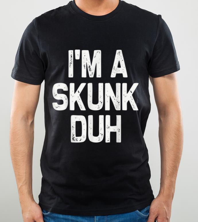 Awesome I m a Skunk Duh Halloween Costume shirt 4 - Awesome I'm a Skunk Duh Halloween Costume shirt