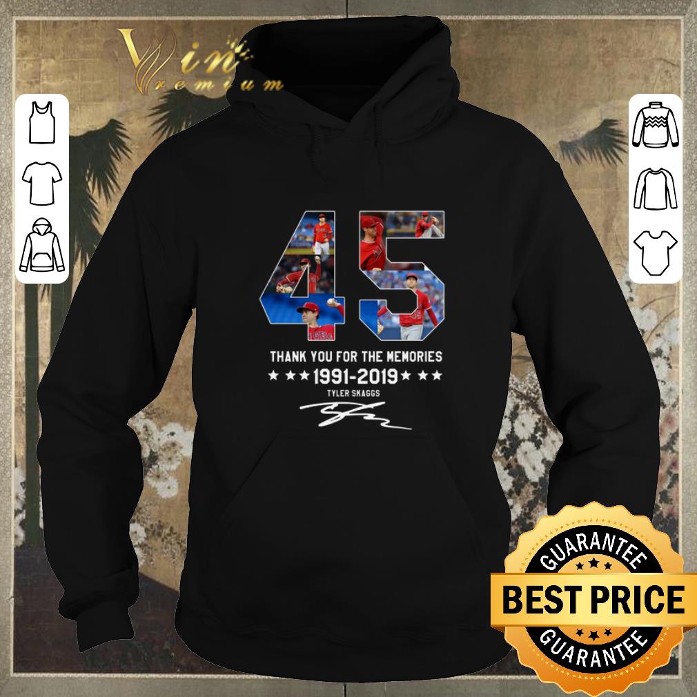 Awesome Signature 45 Thank You For The Memories 1991-2019 Tyler Skaggs shirt Awesome Signature 45 Thank You For The Memories 1991 2019 Tyler Skaggs shirt 4 - Awesome Signature 45 Thank You For The Memories 1991-2019 Tyler Skaggs shirt
