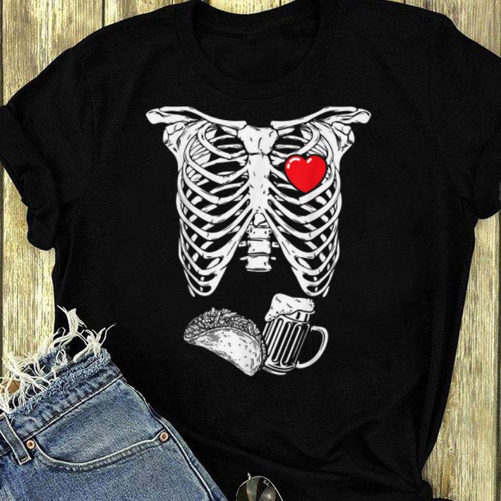 Awesome Skeleton Pregnancy tacos Beer Xray Halloween Soon Dad shirt 4 - Awesome Skeleton Pregnancy tacos Beer Xray Halloween Soon Dad shirt