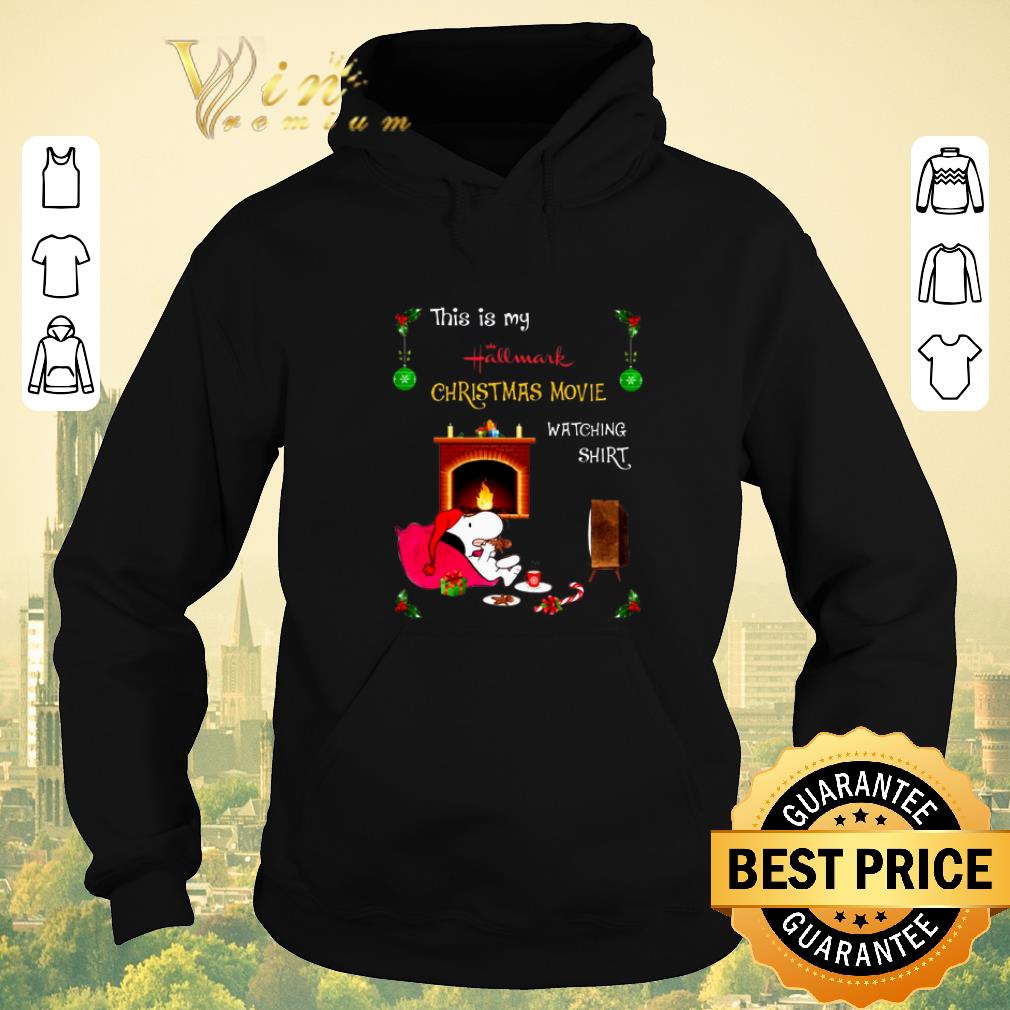 Awesome Snoopy This is my Hallmark Christmas movie watching shirt sweater 4 - Awesome Snoopy This is my Hallmark Christmas movie watching shirt sweater