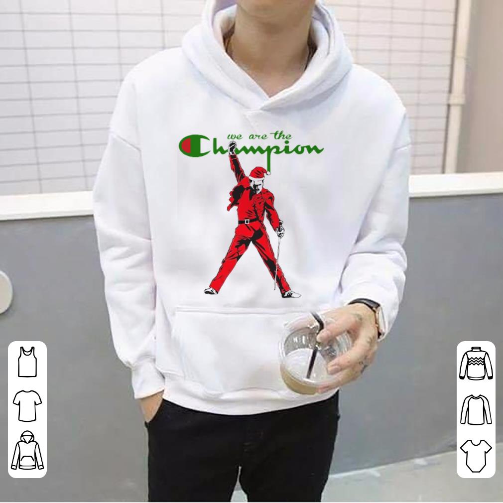 Awesome We Are The Champion Santa Freddie Mercury shirt 4 - Awesome We Are The Champion Santa Freddie Mercury shirt