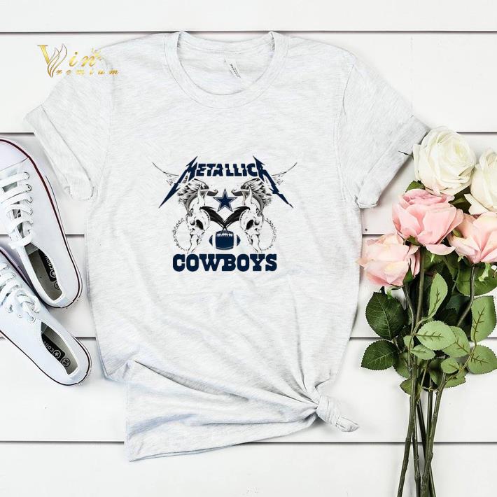 Dallas Cowboys Metallica Cowboys shirt 4 - Dallas Cowboys Metallica Cowboys shirt