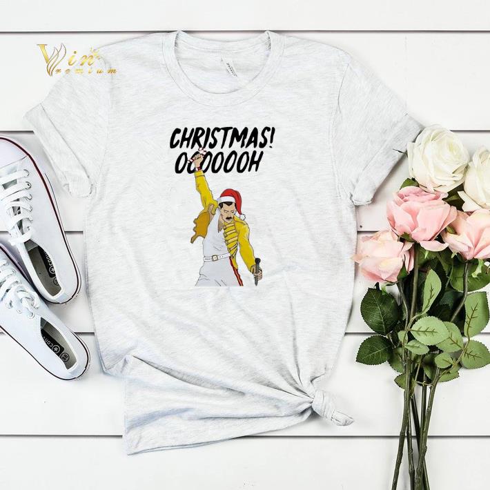 Freddie Mercury Christmas Ooooooh shirt sweater 4 - Freddie Mercury Christmas Ooooooh shirt sweater