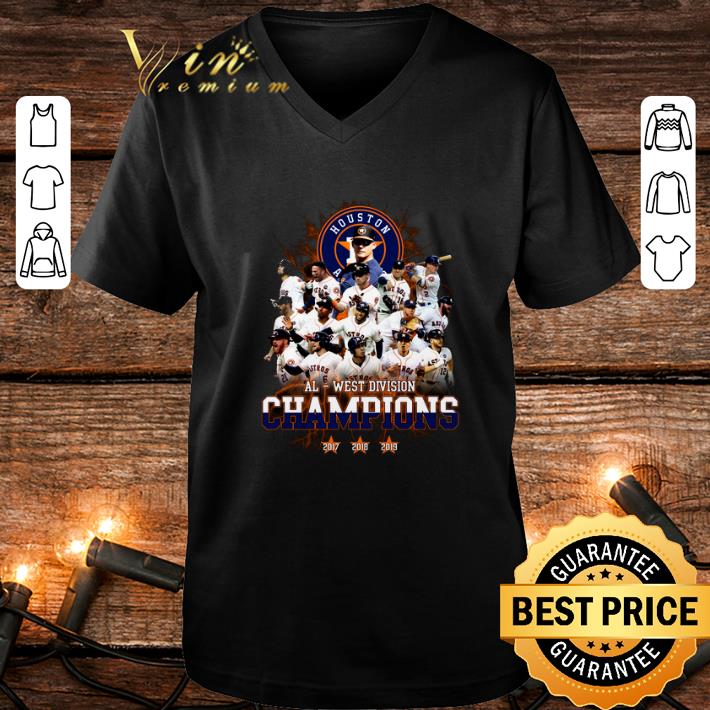 Funny Houston Astros Al West Division Champions shirt 4 - Funny Houston Astros Al West Division Champions shirt